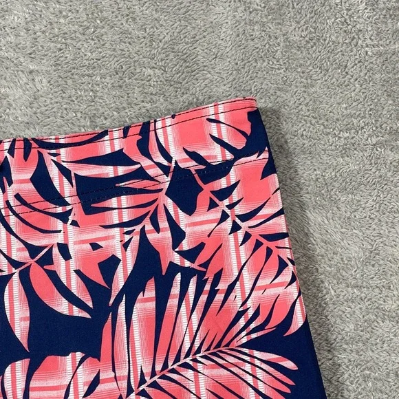 Tommy Bahama Baja Palms Plaid 40 Swim Trunks Board Shorts Beach Summer Stretch - Picture 2 of 16